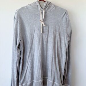 Marine Layer Heather Gray light hoodie